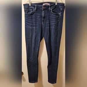 Joe's Jeans Women's Size 32x27 Denim Blue Mid Rise Stretch